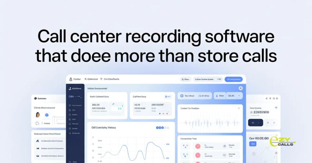 Call Center Recording Software