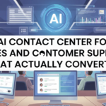 AI Contact Center for Sales and Customer Support